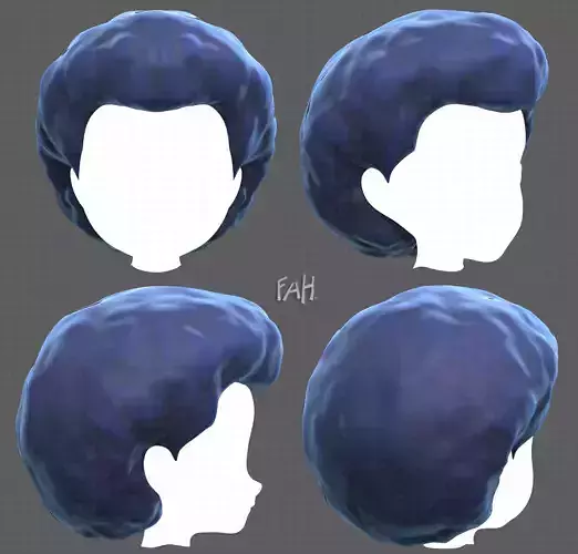 Base Hair for Boy V15