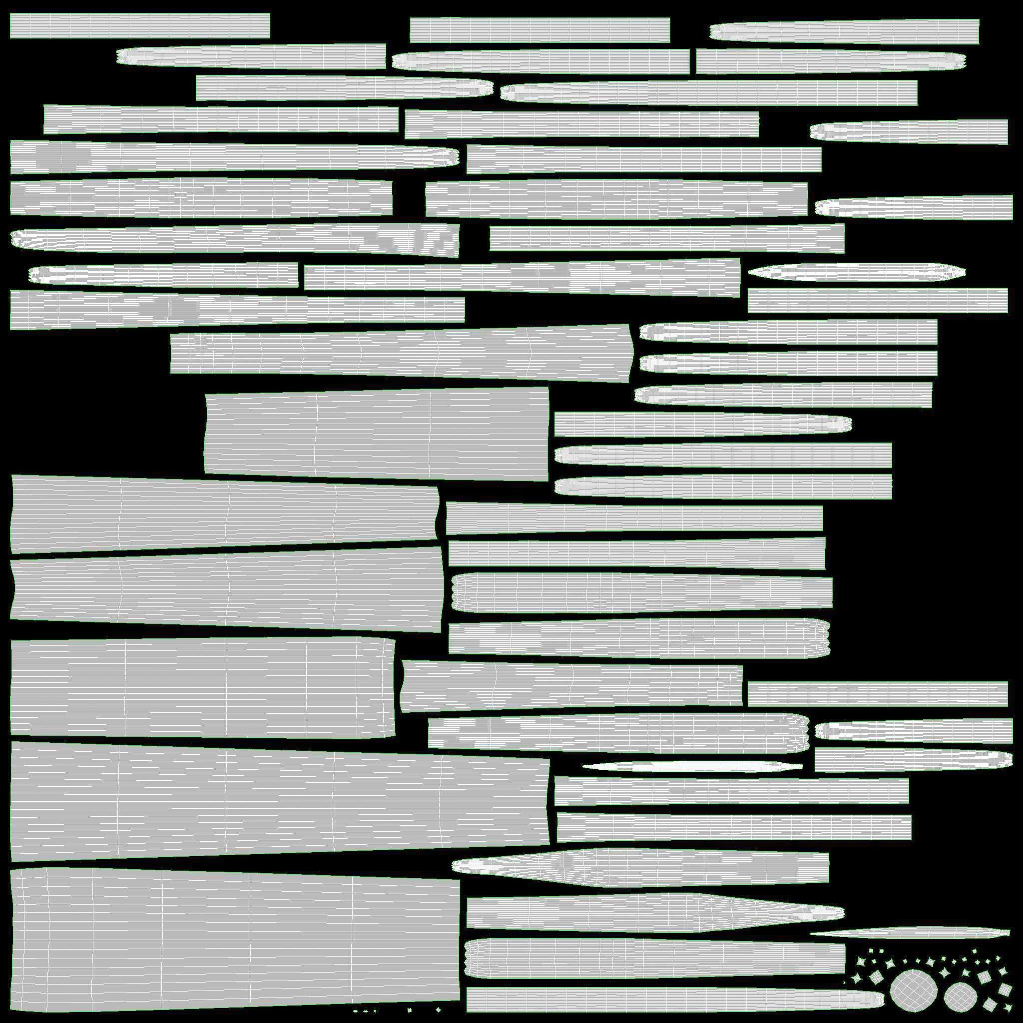 Glass hydroponic vase 02 3D model_10