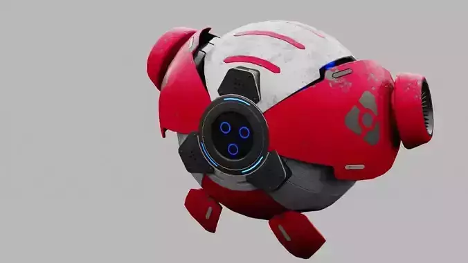 SPY DROID ZEPHIROUS  rigged