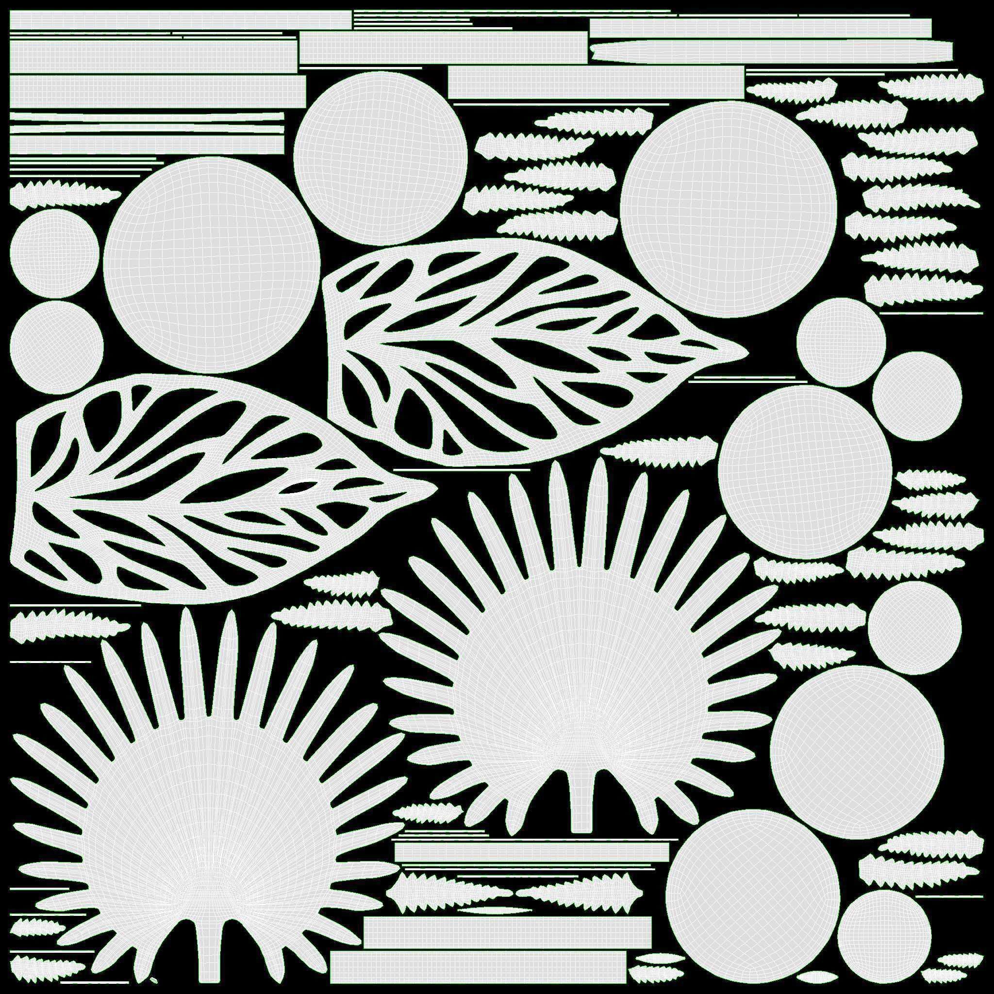 Iron Candle Holders 3D model_10