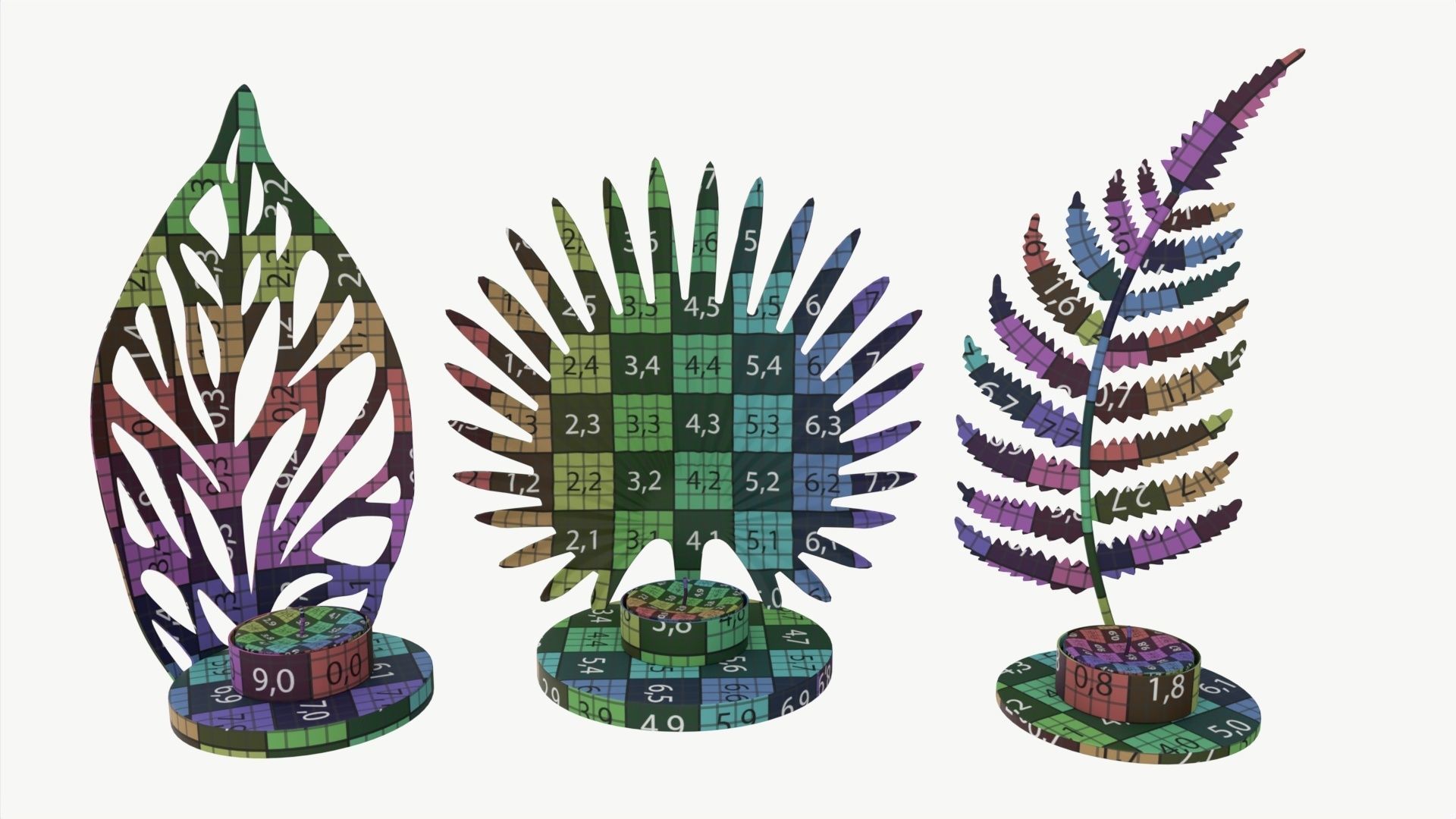 Iron Candle Holders 3D model_8