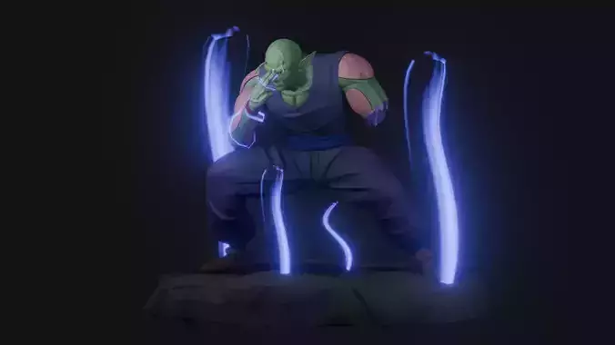 Piccolo Dragon ball z fanart 3D print model