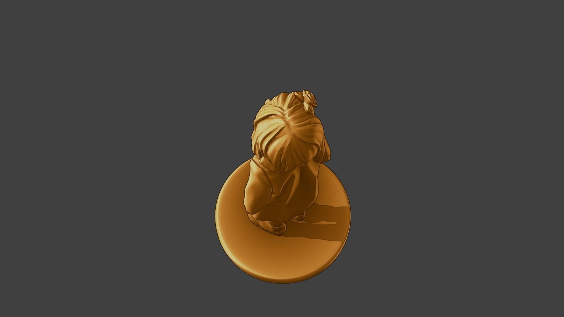 ww2 Casual Little Girl CLG1 001 3D print model_16