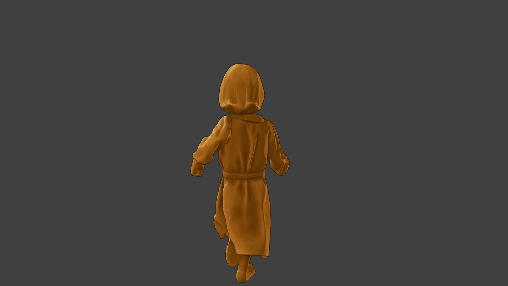 ww2 Casual Little Girl CLG1 003 3D print model_25
