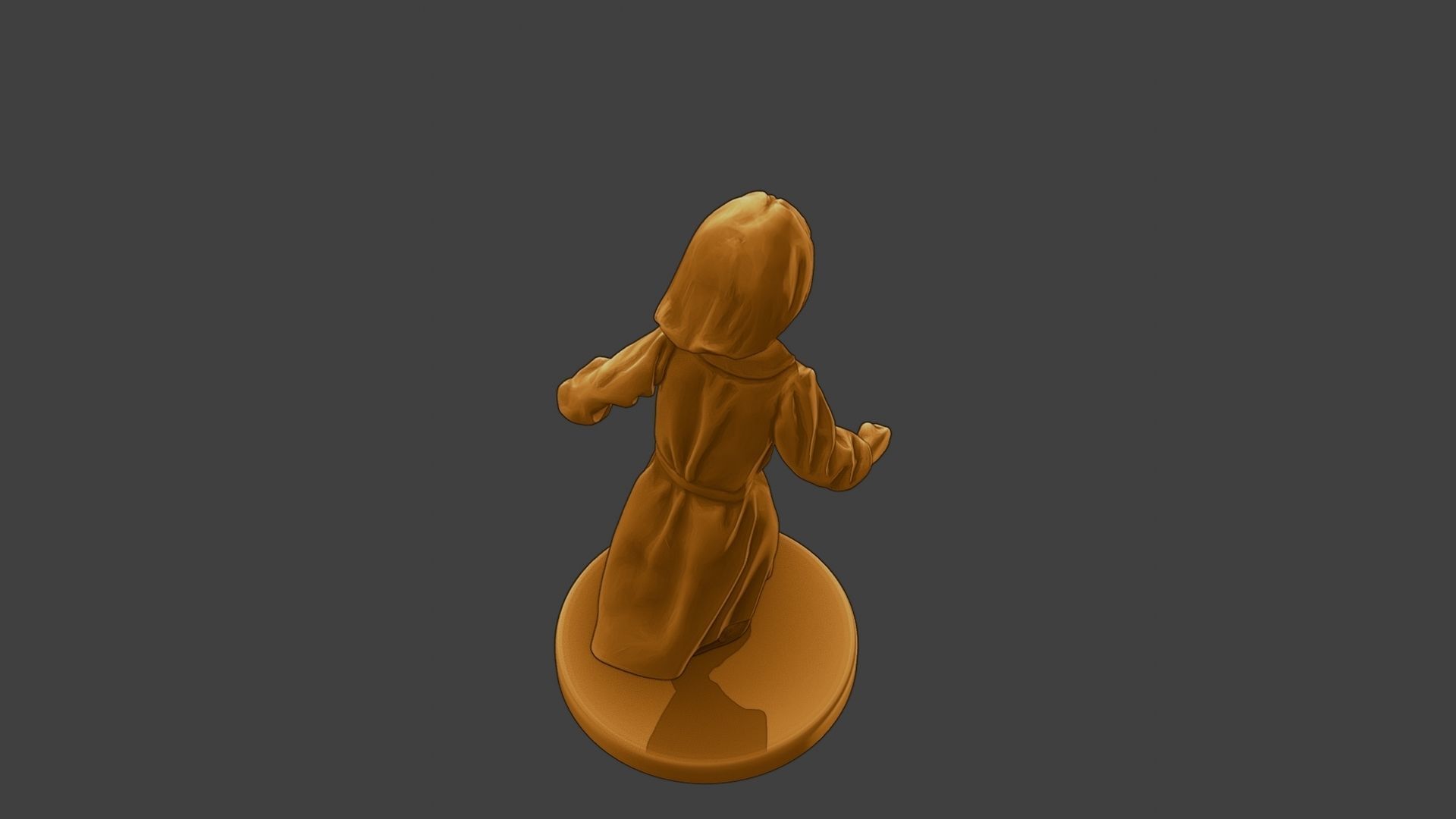 ww2 Casual Little Girl CLG1 003 3D print model_22