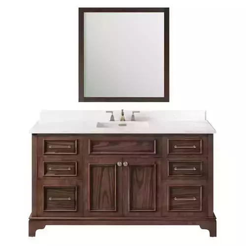OVE Coachhouse 60 Rosewood Vanity