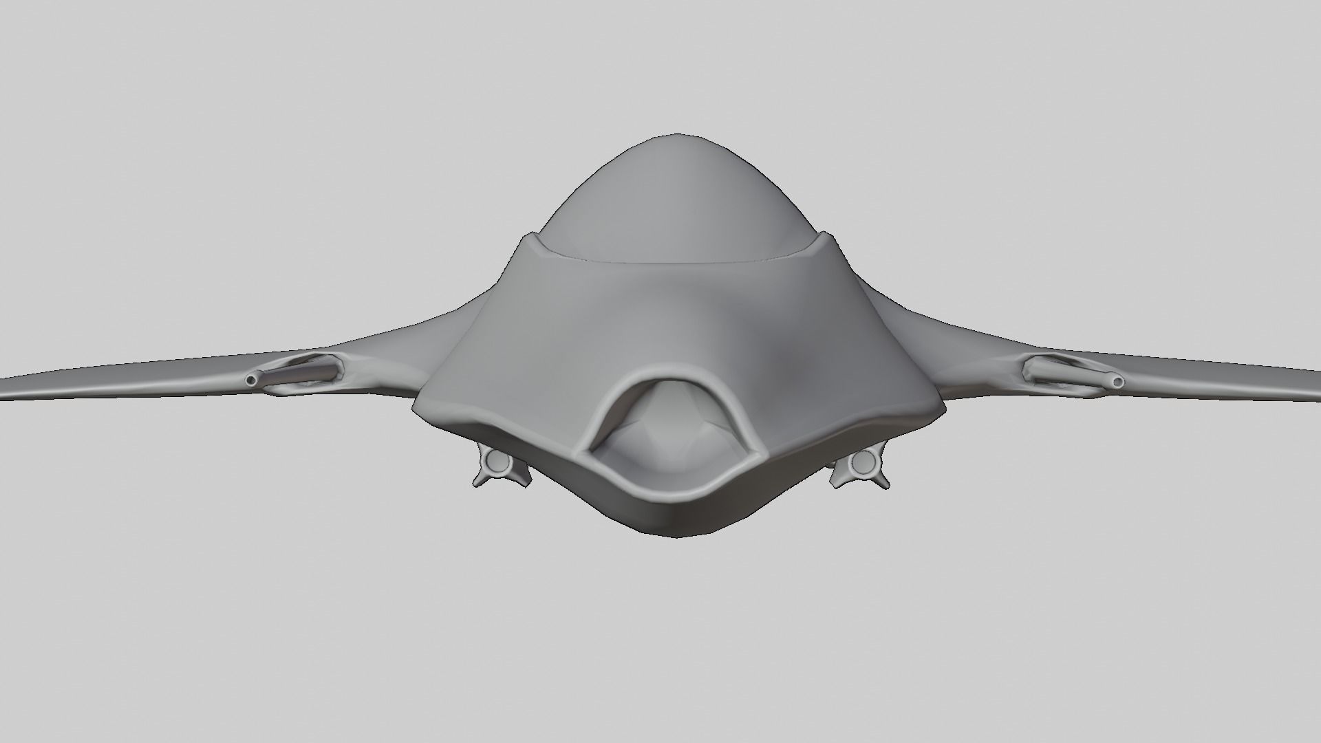 Sci-Fi Military Spaceship - Drifter G155 3D print model_17