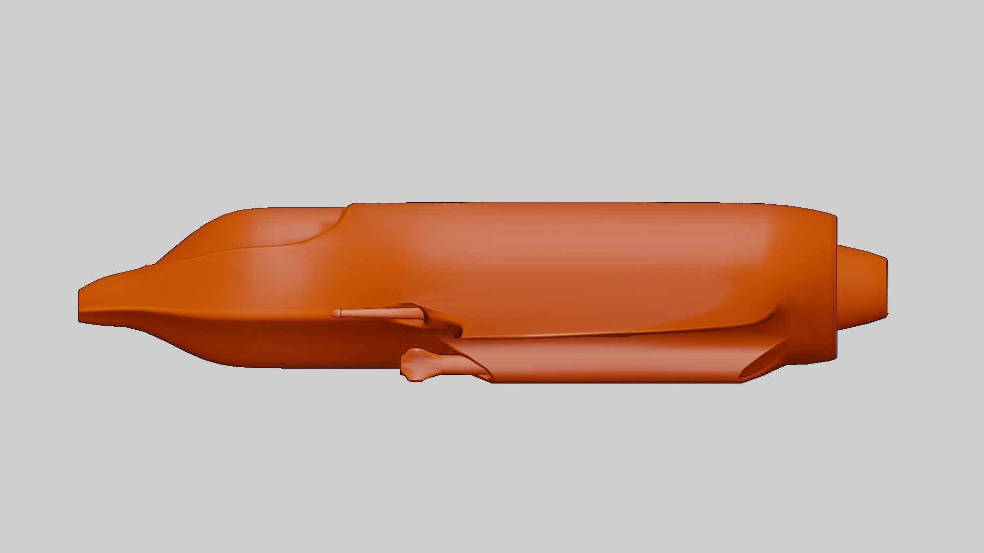 Sci-Fi Military Spaceship - Drifter G155 3D print model_22