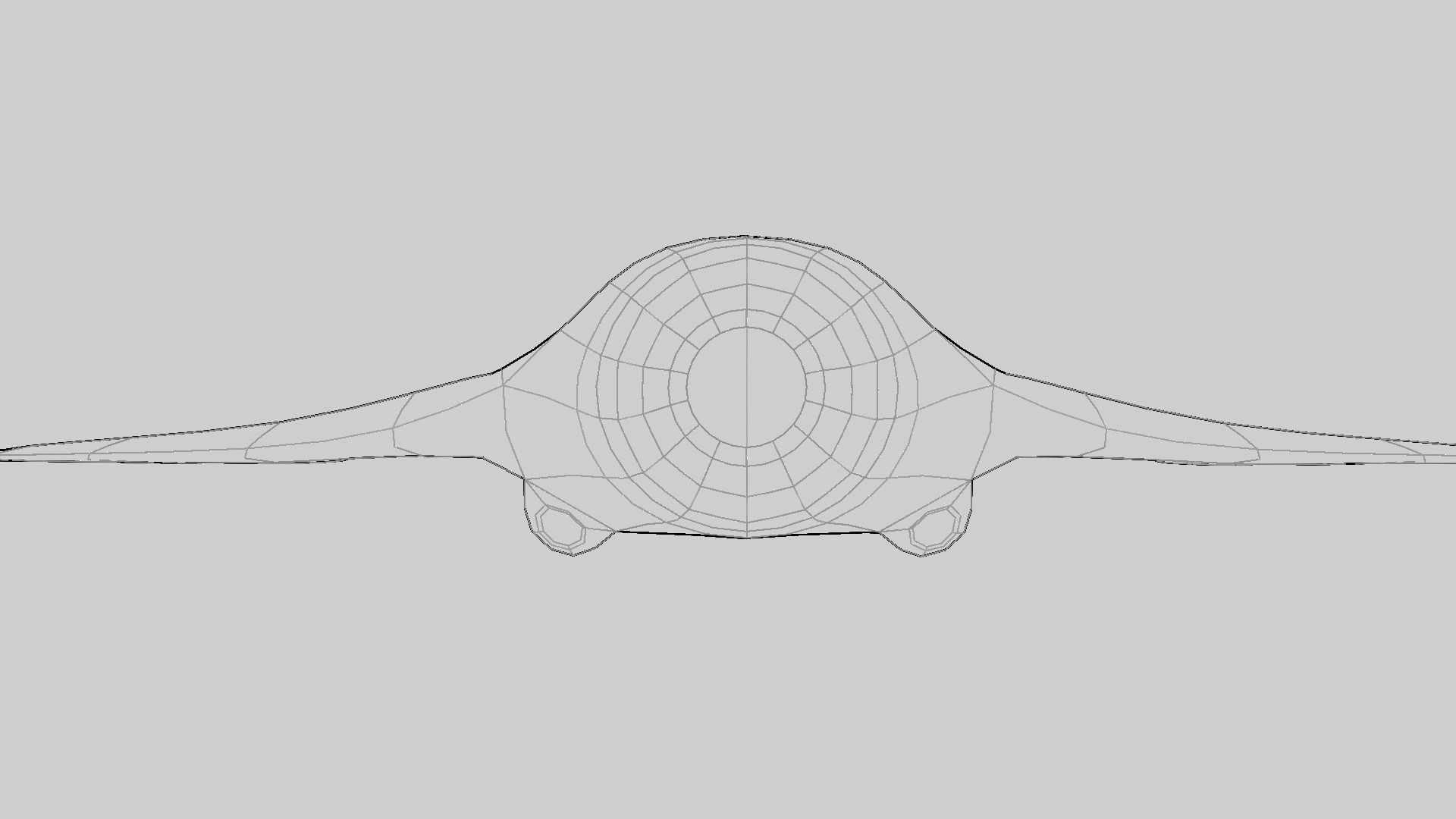 Sci-Fi Military Spaceship - Drifter G155 3D print model_25