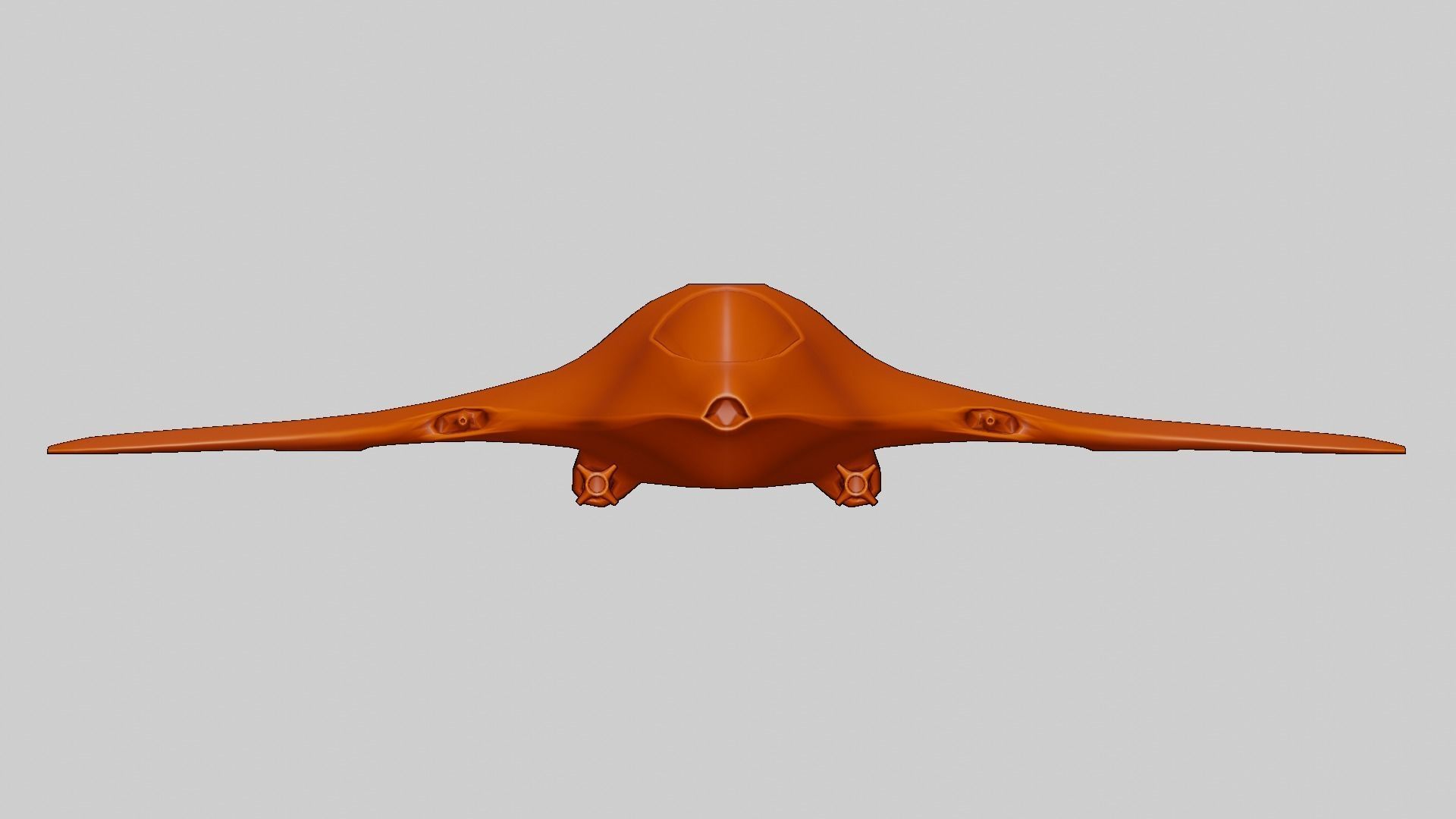 Sci-Fi Military Spaceship - Drifter G155 3D print model_18