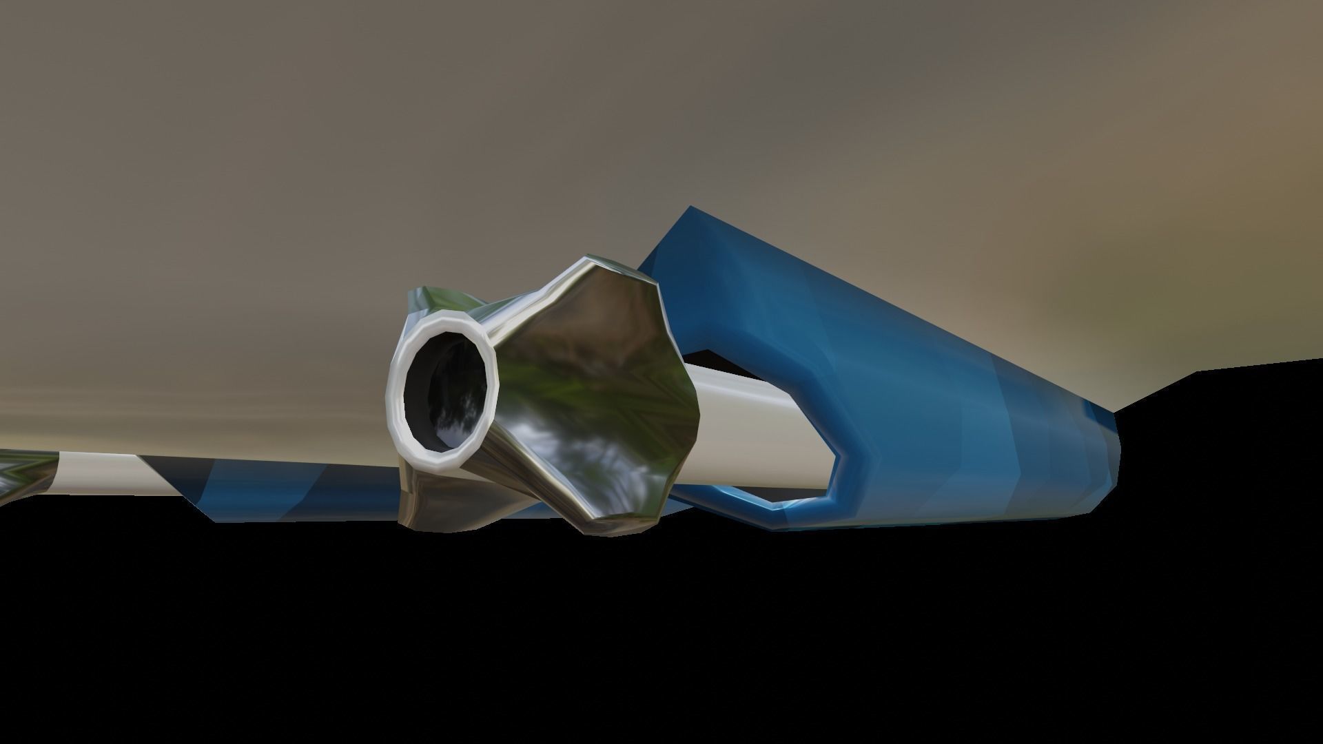 Sci-Fi Military Spaceship - Drifter G155 3D print model_6