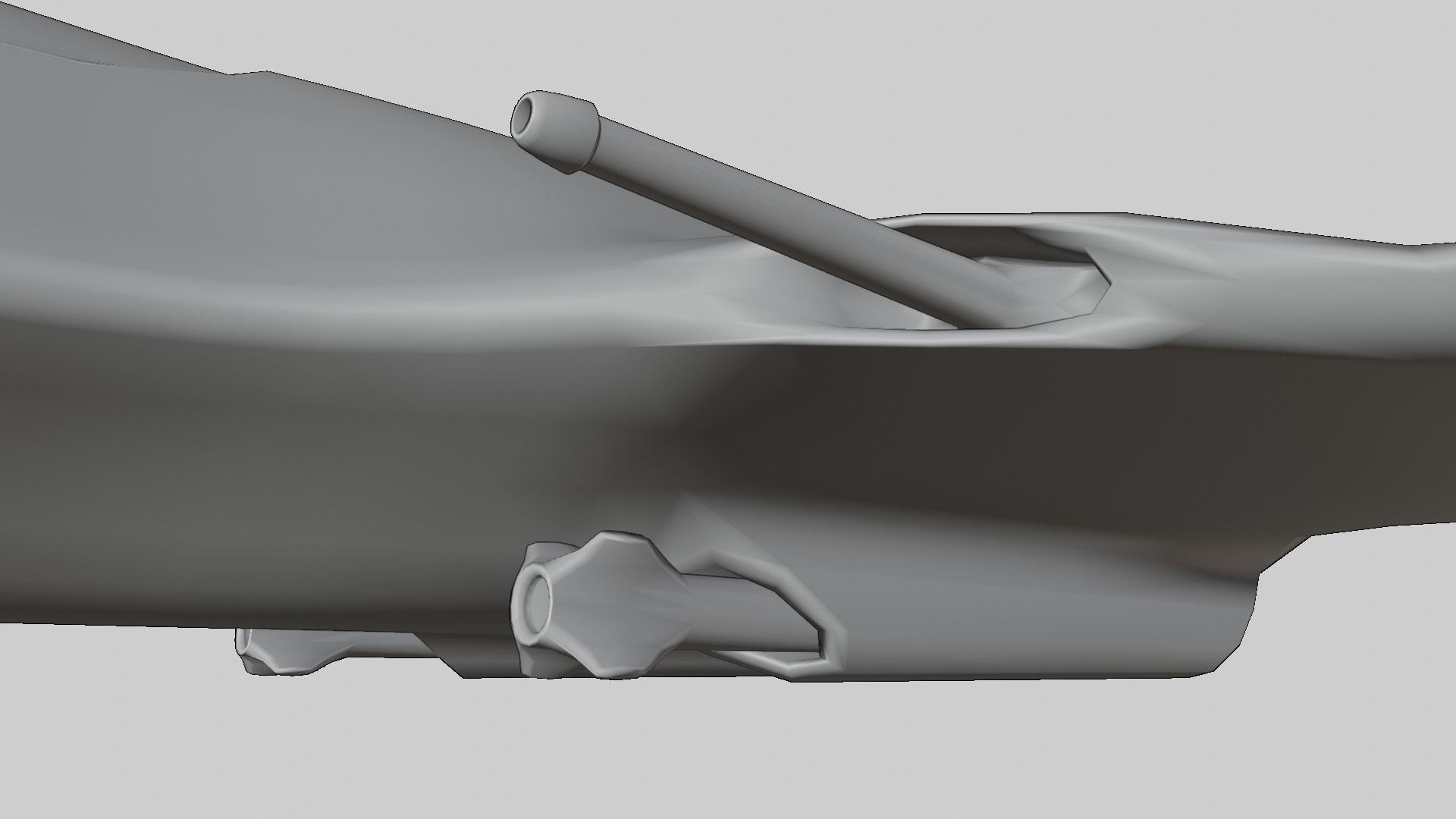 Sci-Fi Military Spaceship - Drifter G155 3D print model_14