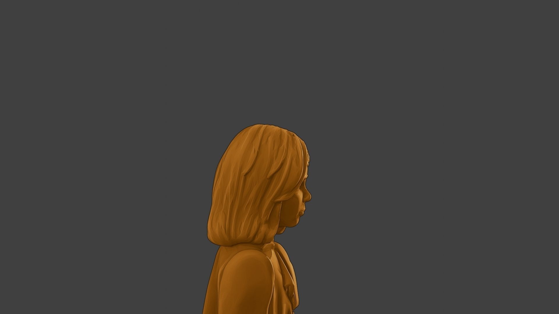 ww2 Casual Little Girl CLG1 006 3D print model_20