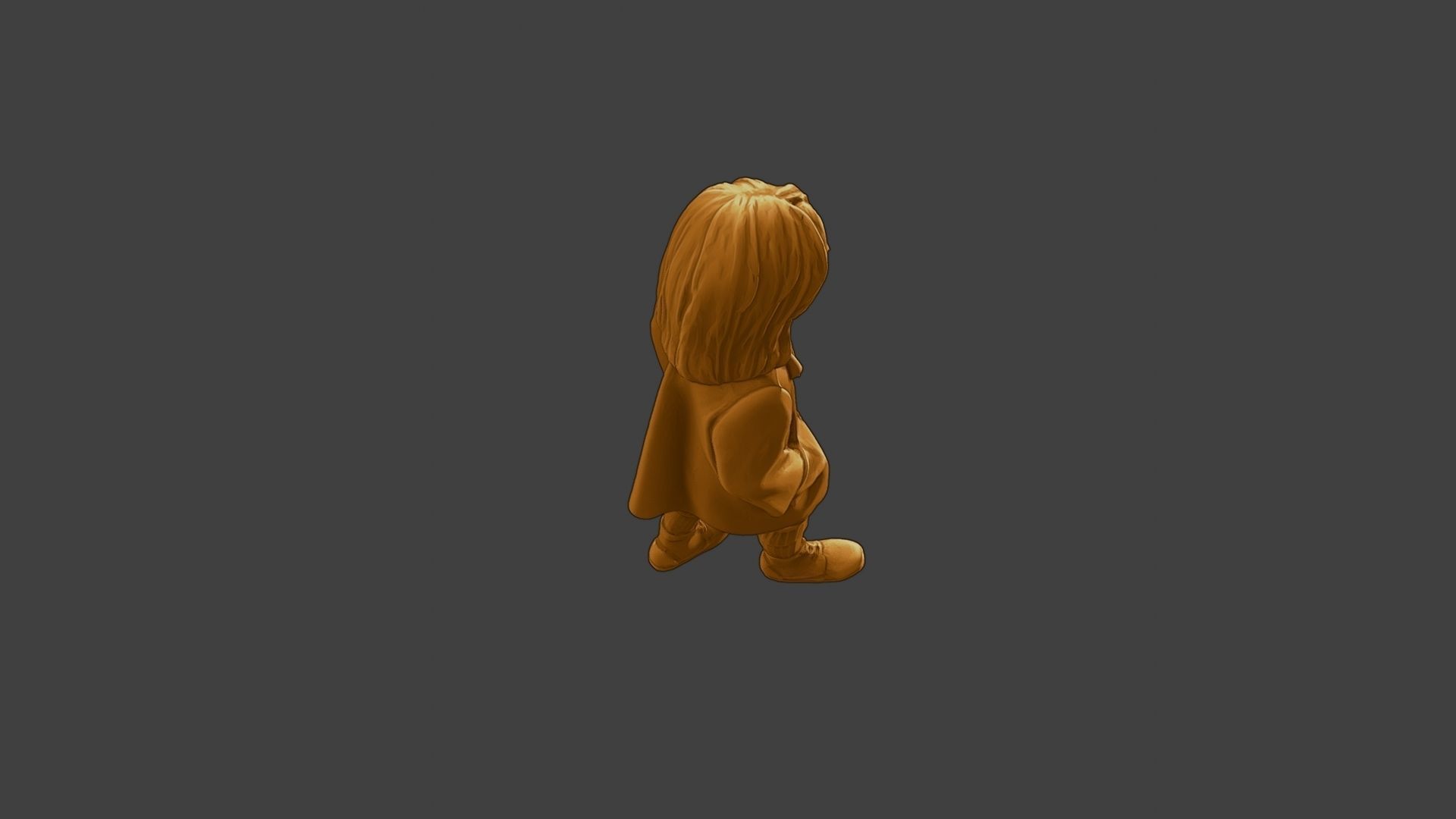 ww2 Casual Little Girl CLG1 006 3D print model_23