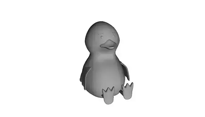 3D Print Model of Duck