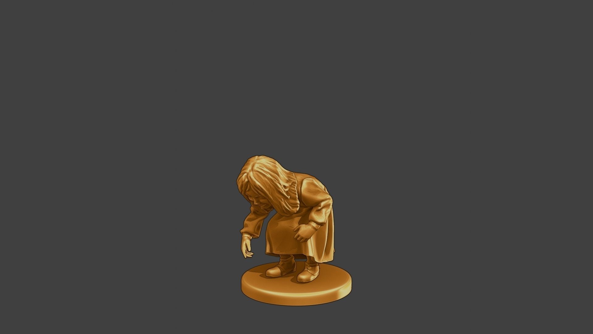ww2 Casual Little Girl CLG1 007 3D print model_2