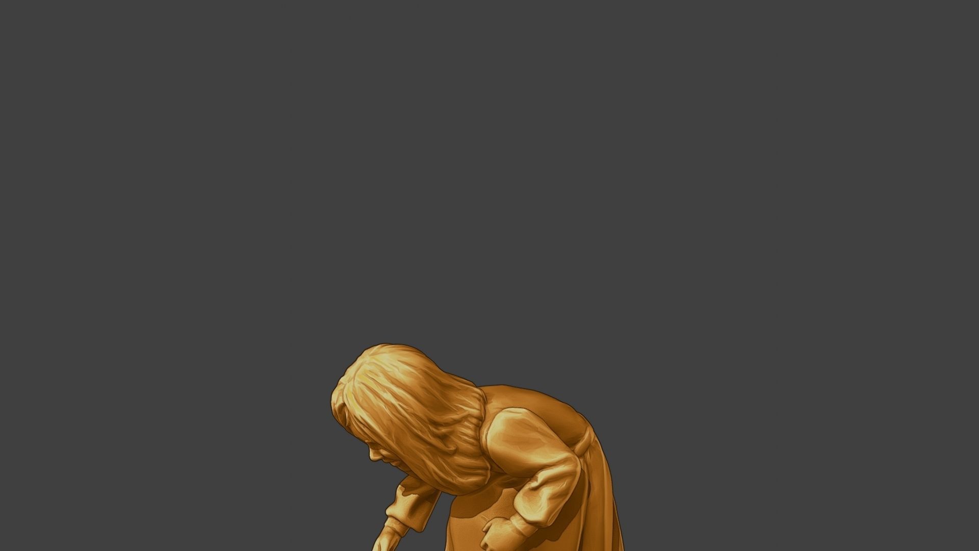 ww2 Casual Little Girl CLG1 007 3D print model_18