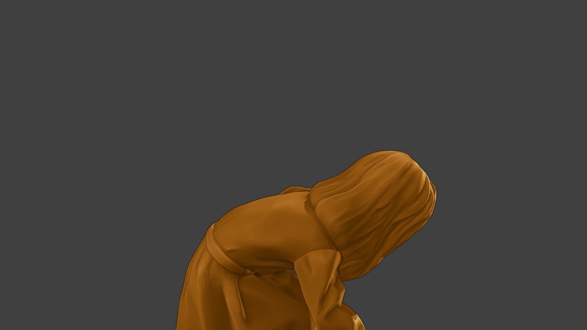 ww2 Casual Little Girl CLG1 007 3D print model_20