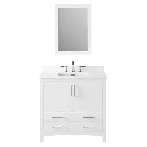 OVE Bellezzo 36 Combo White Vanity