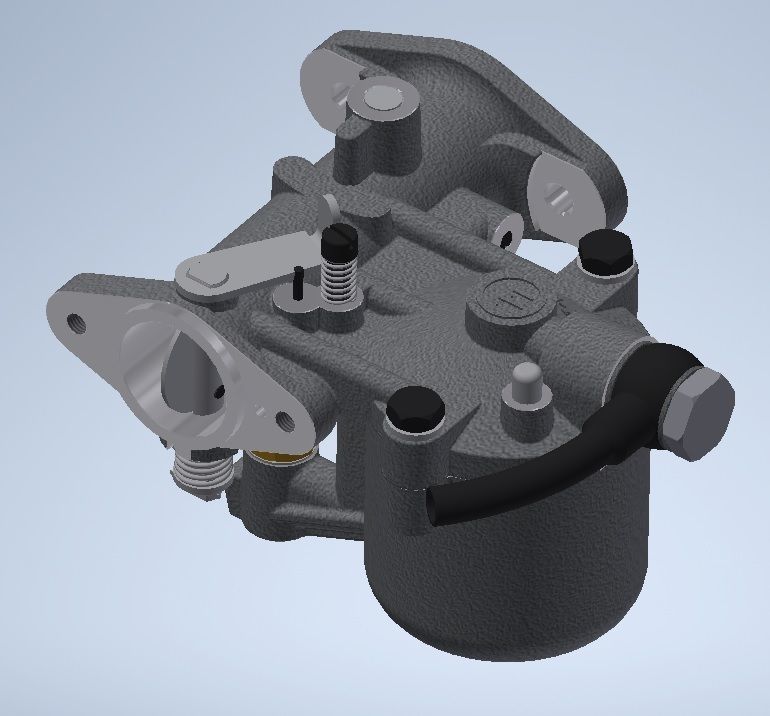 Carburetor 3D model_1