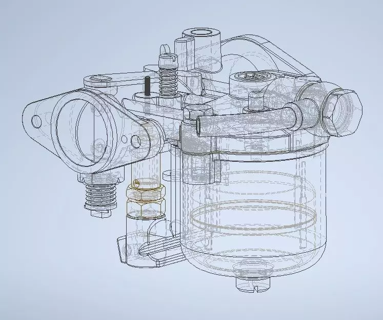 Carburetor 3D model_0