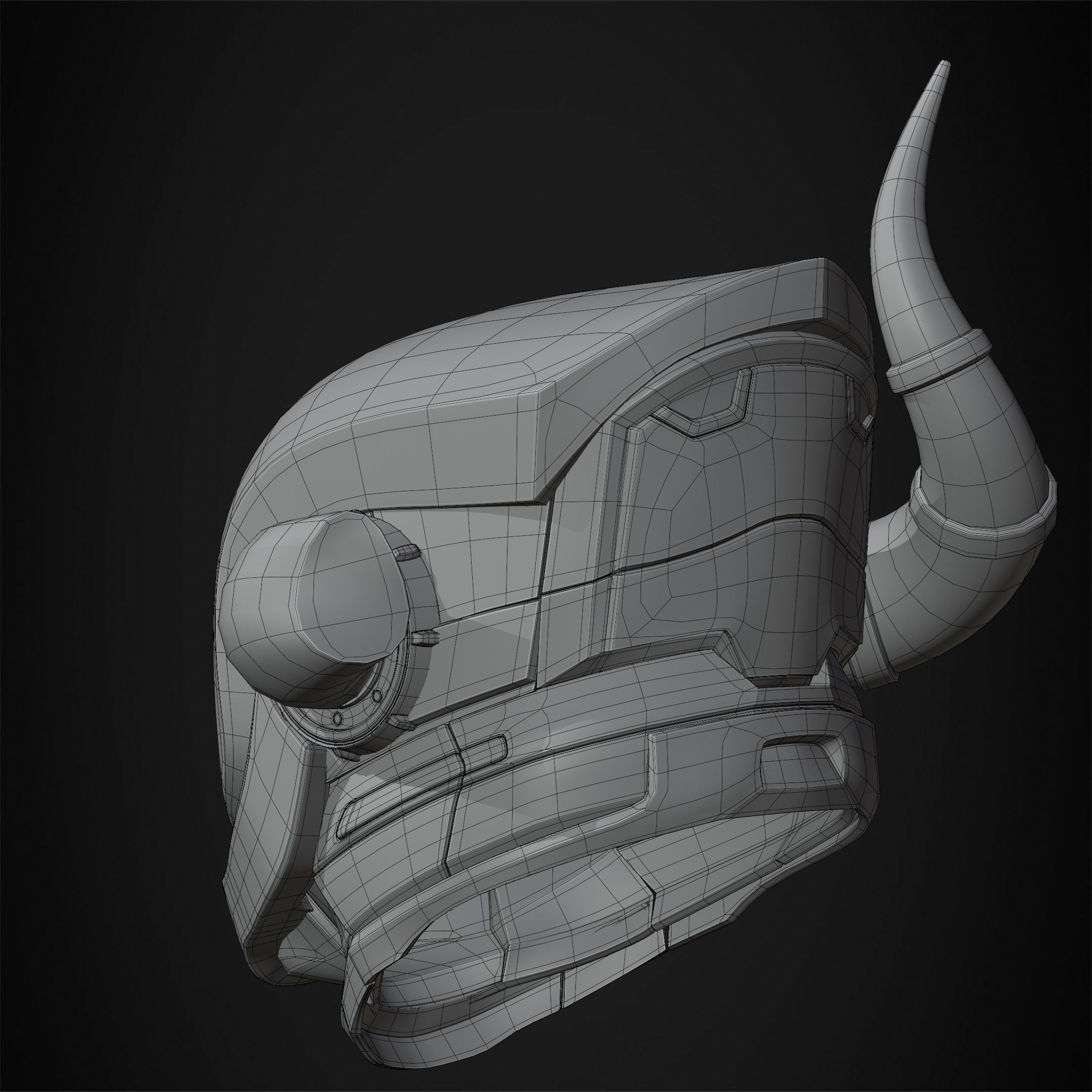 Destiny 2 Lord Shaxx Helmet for Cosplay 3D print model_23