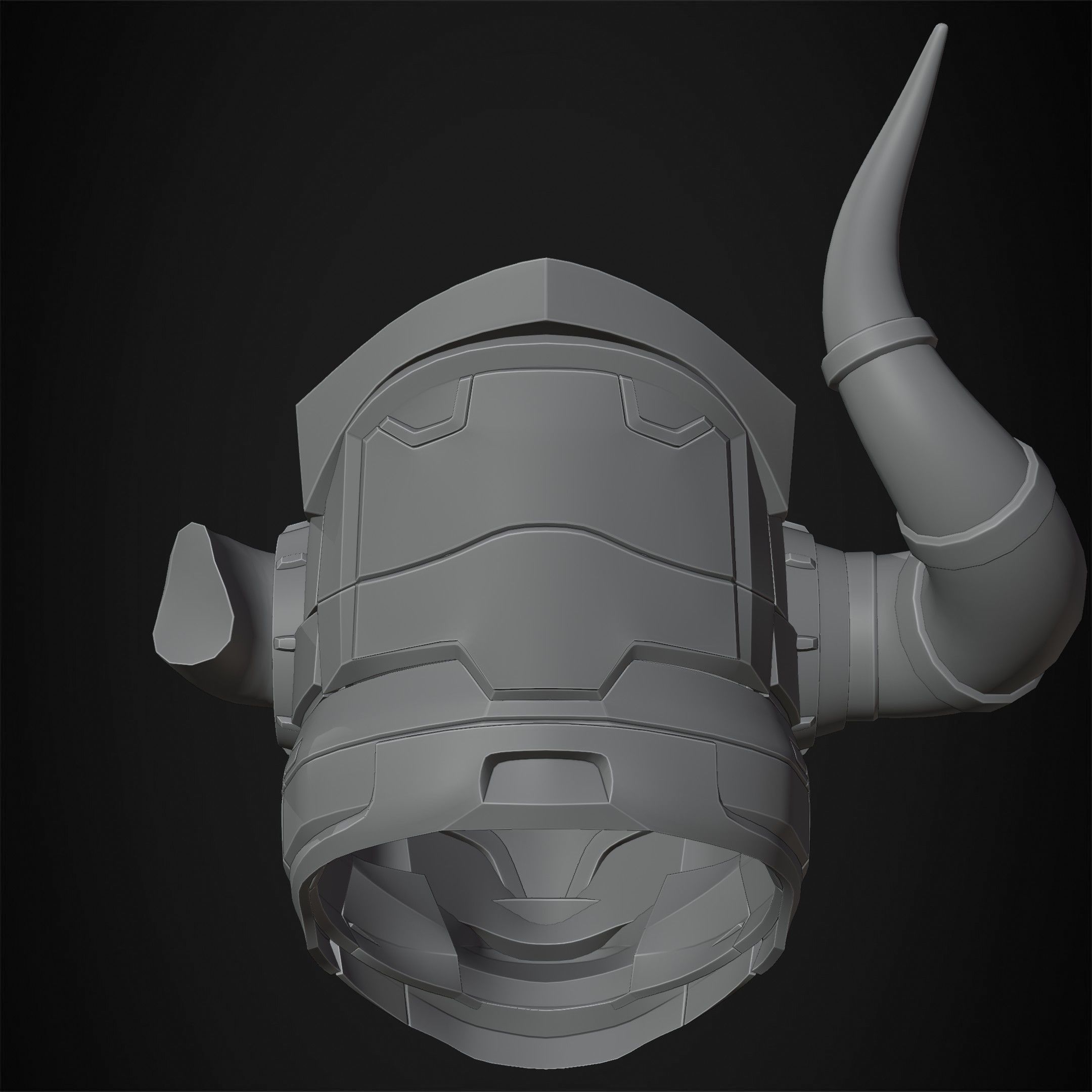 Destiny 2 Lord Shaxx Helmet for Cosplay 3D print model_24