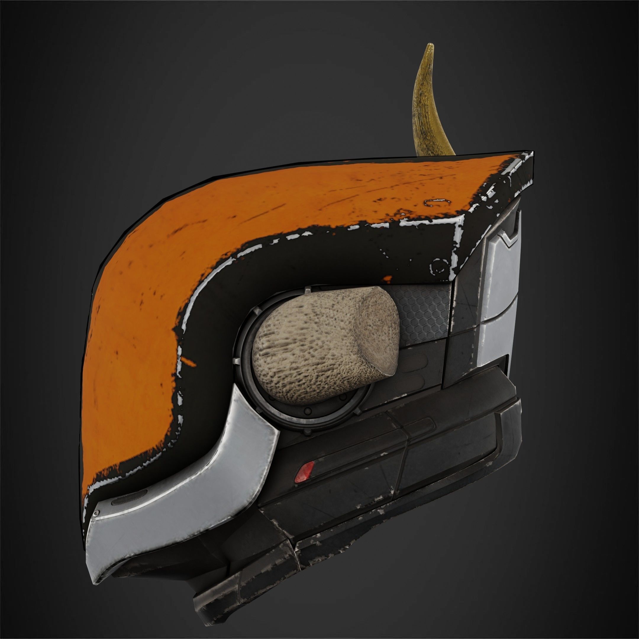 Destiny 2 Lord Shaxx Helmet for Cosplay 3D print model_5