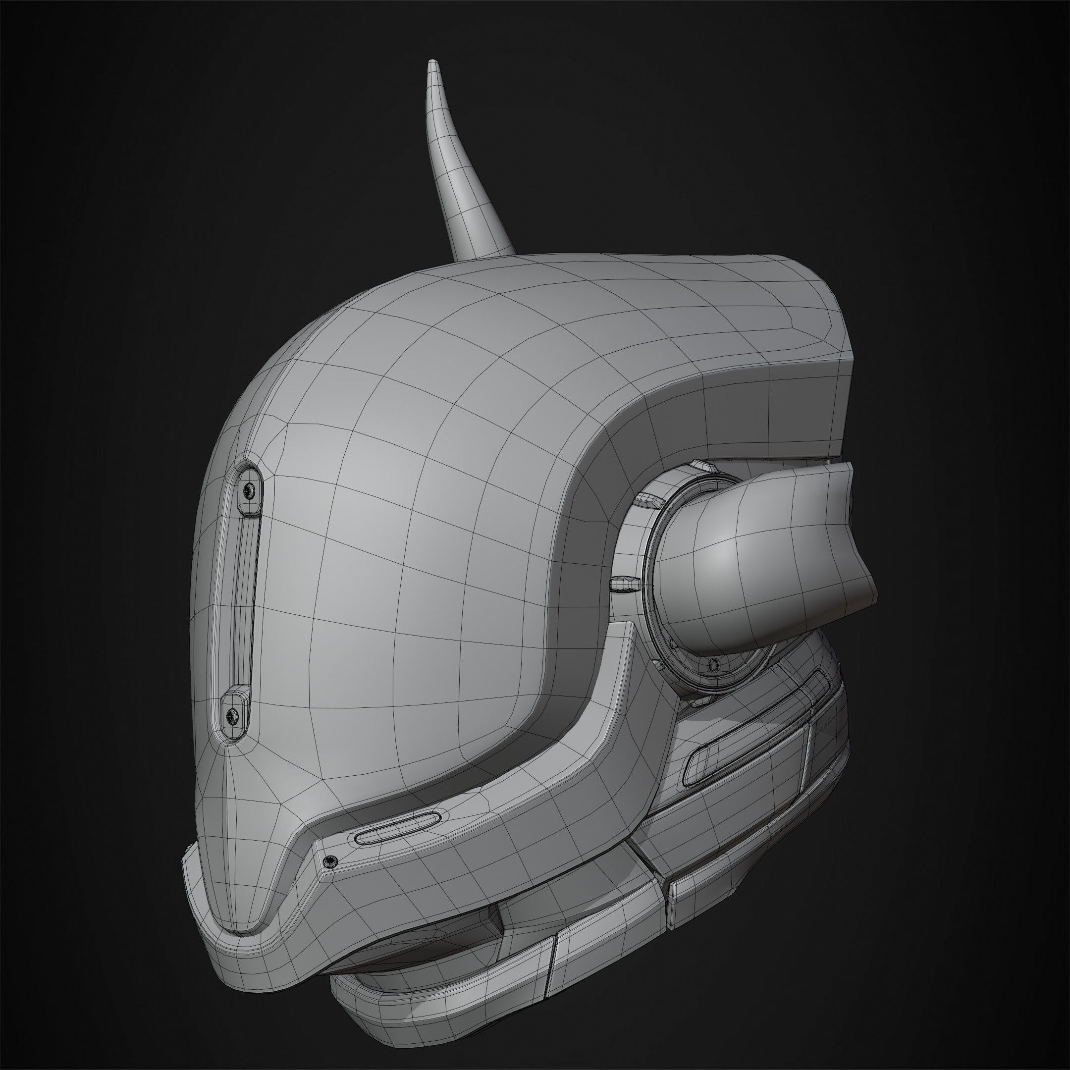 Destiny 2 Lord Shaxx Helmet for Cosplay 3D print model_19