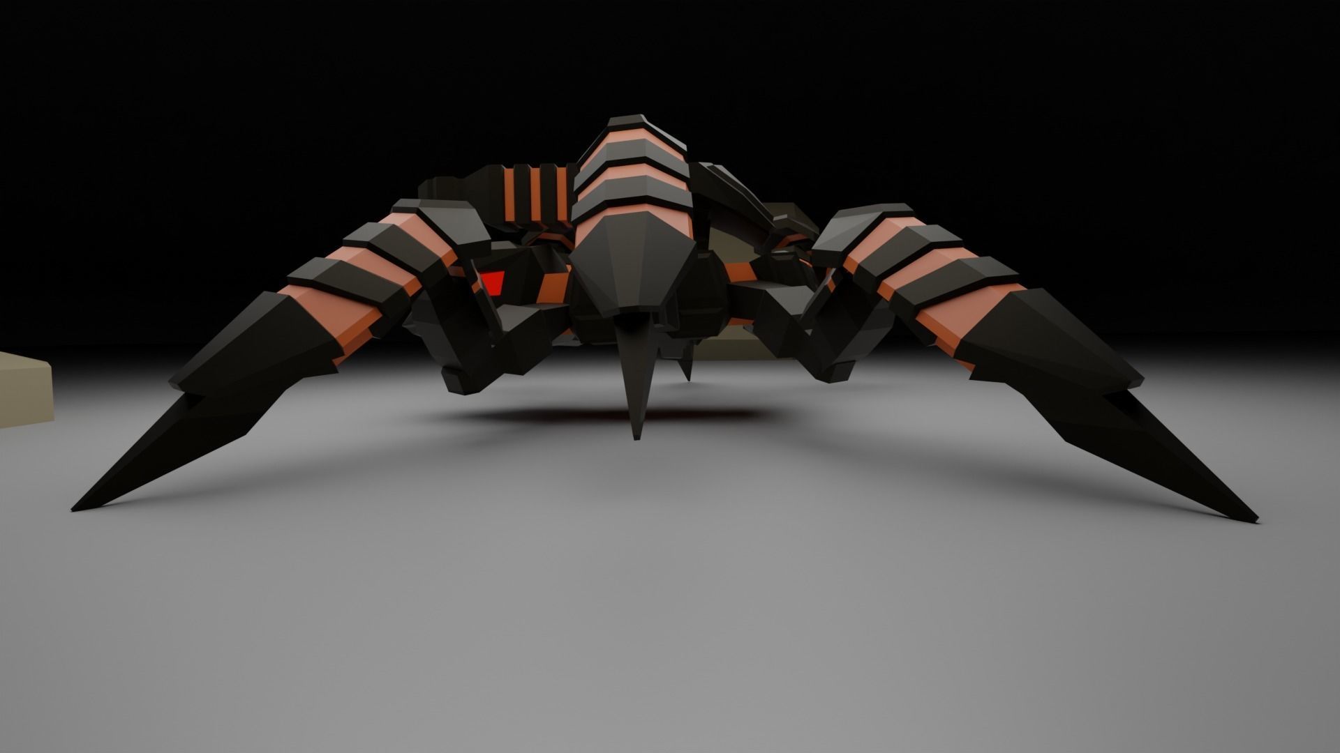 Spiderbot - The Horus Prototype Low-poly 3D model_11