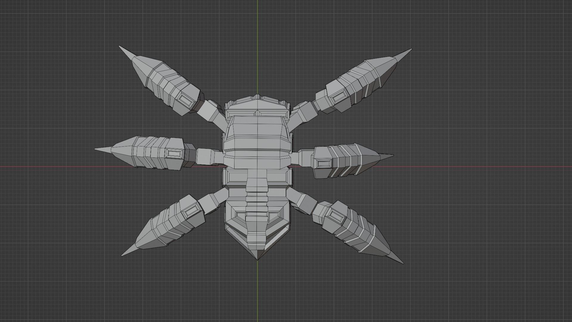 Spiderbot - The Horus Prototype Low-poly 3D model_25