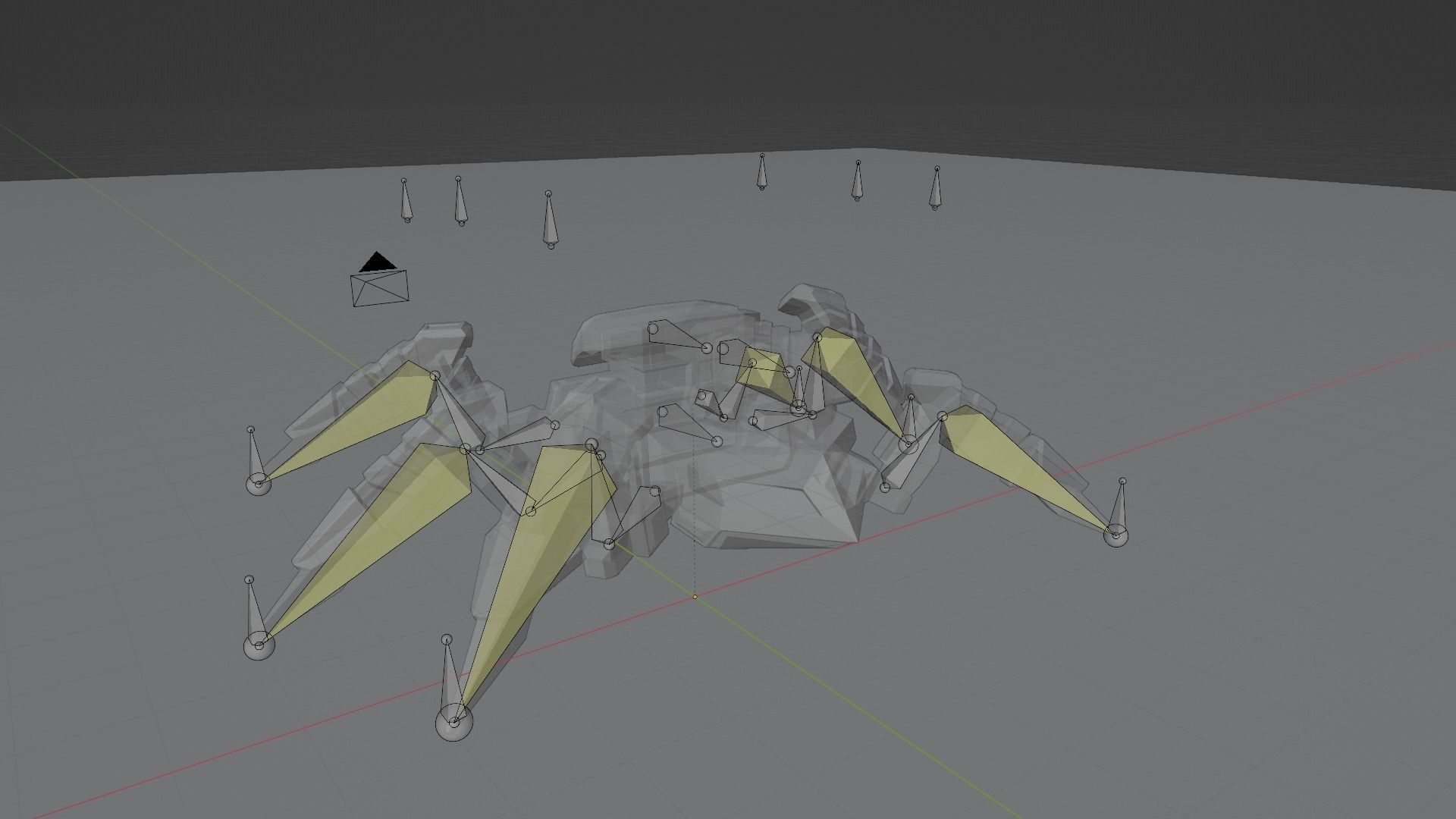 Spiderbot - The Horus Prototype Low-poly 3D model_20