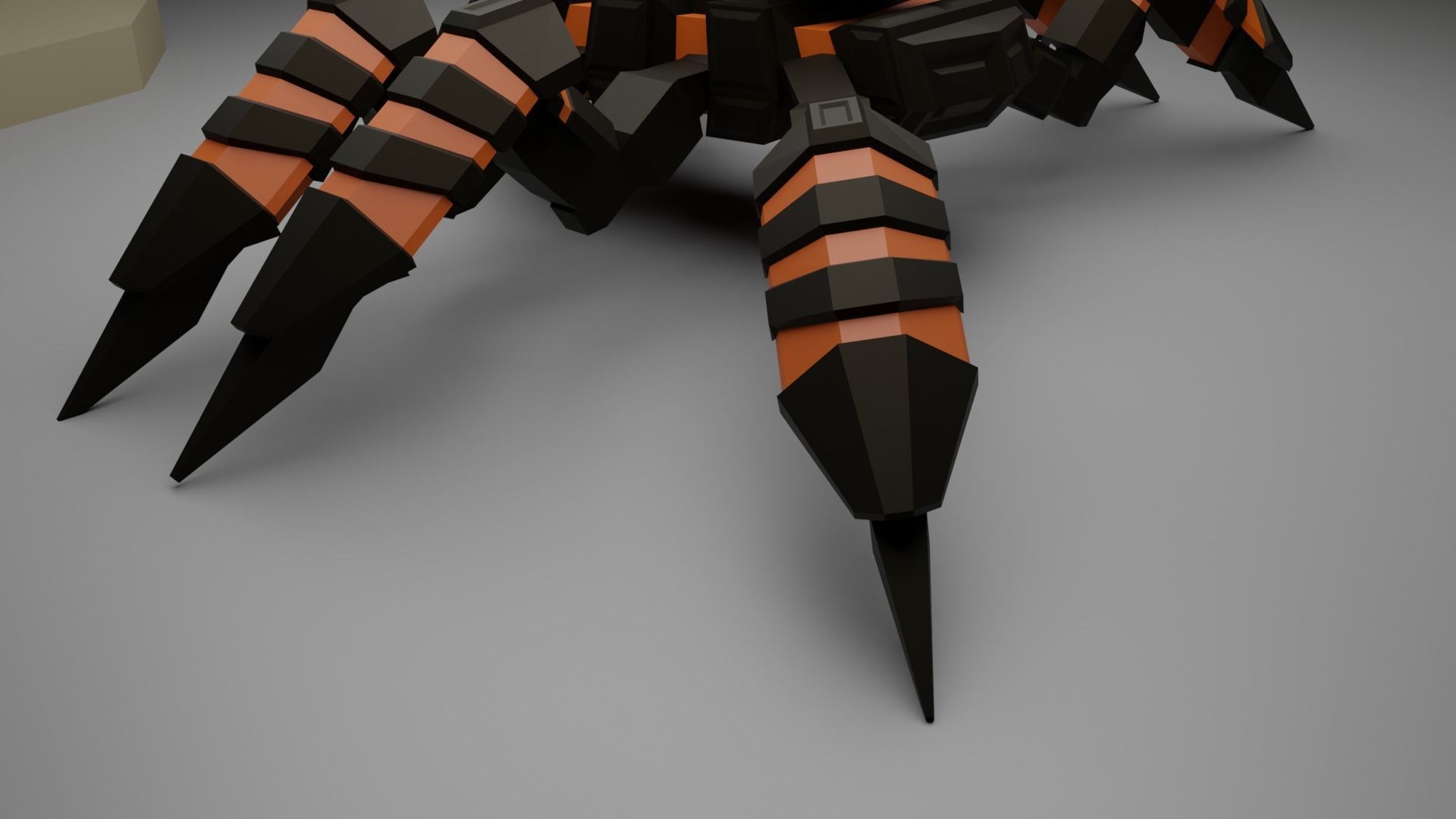 Spiderbot - The Horus Prototype Low-poly 3D model_6