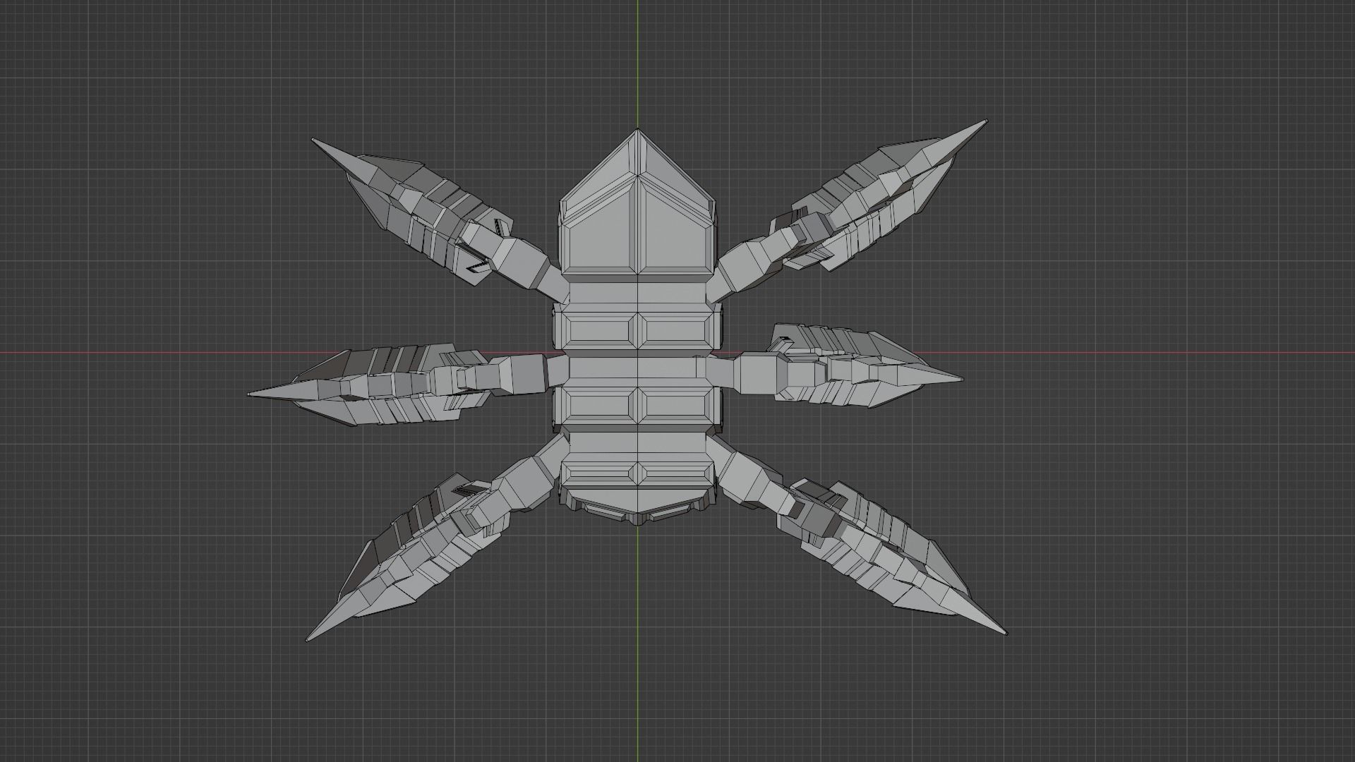 Spiderbot - The Horus Prototype Low-poly 3D model_28