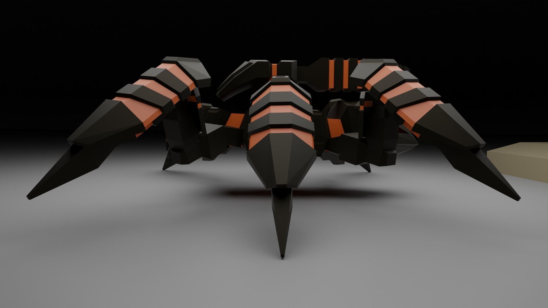 Spiderbot - The Horus Prototype Low-poly 3D model_12