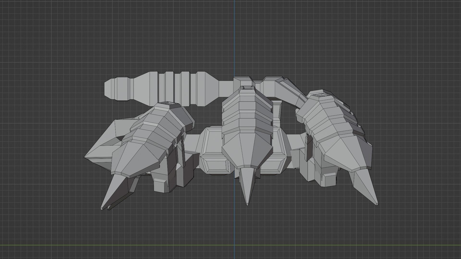 Spiderbot - The Horus Prototype Low-poly 3D model_24