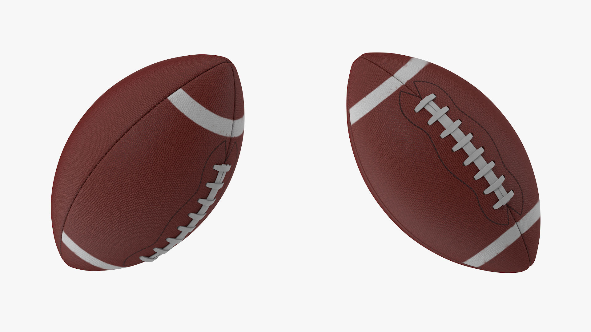 Kansas City Chiefs American Football Player Running The Ball Fur 3D model_12