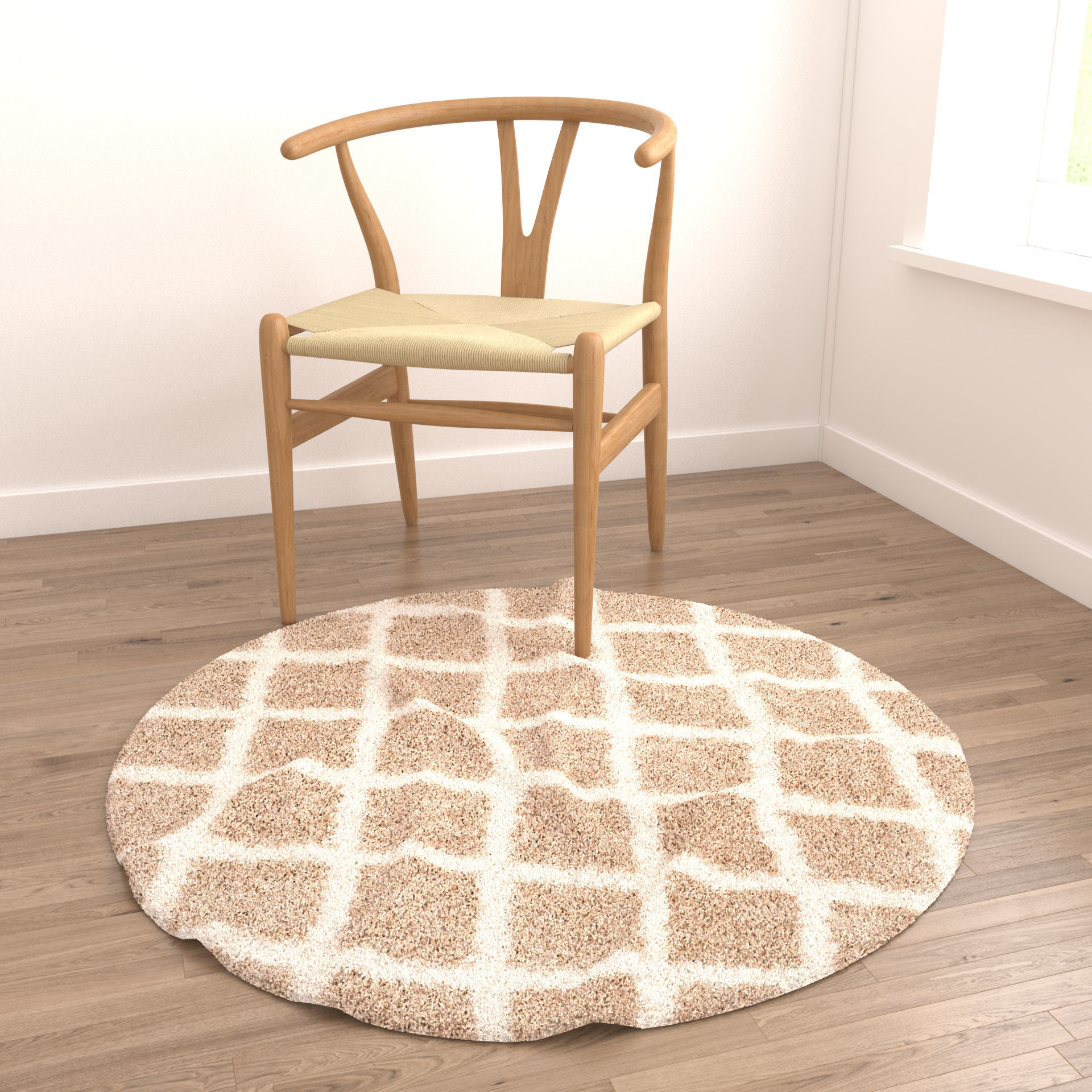 Rugs No 706 Low-poly 3D model_4