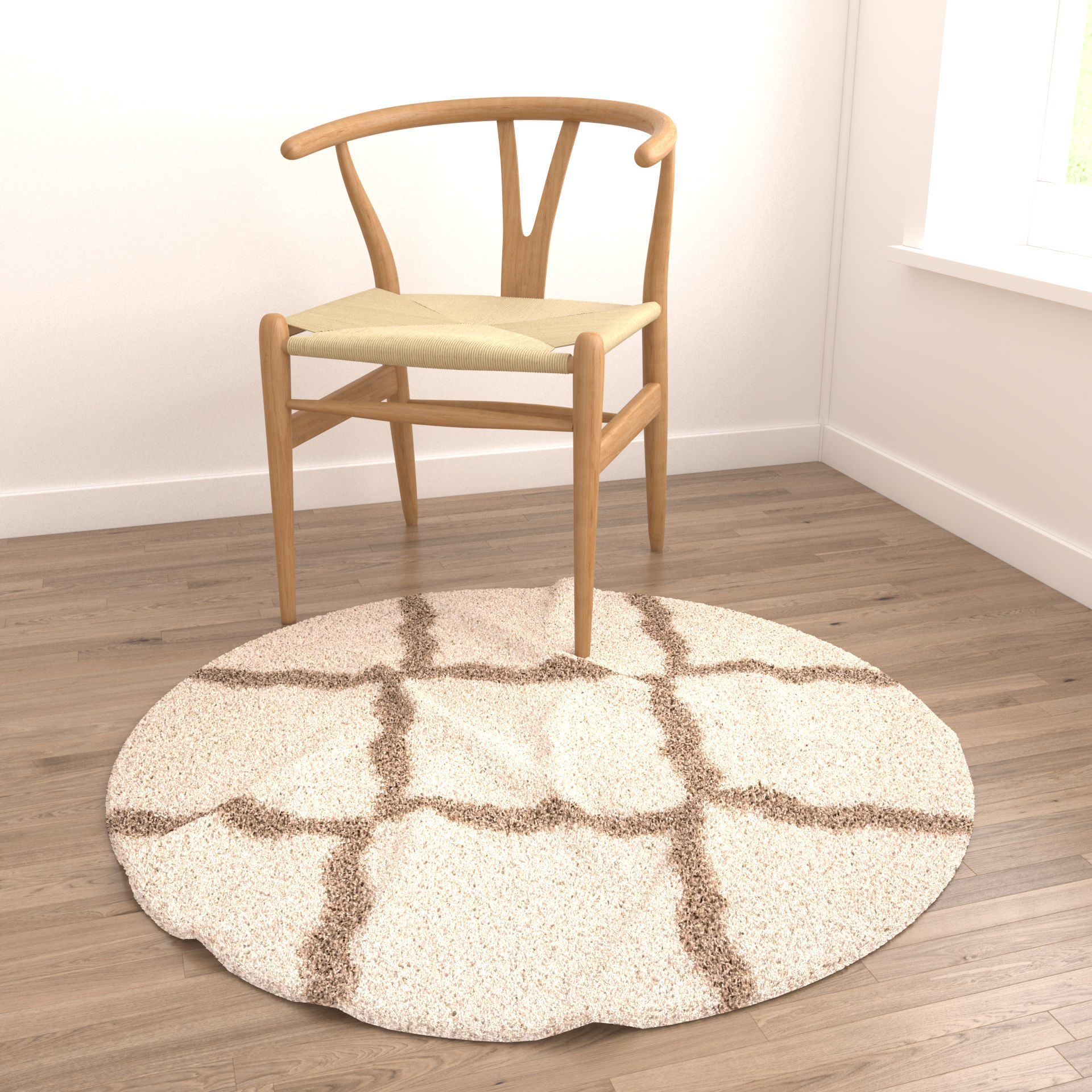 Rugs No 706 Low-poly 3D model_3