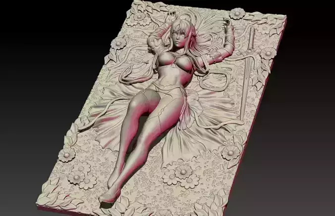 ASUNA FROM SWORD ART ONLINE 3D print model