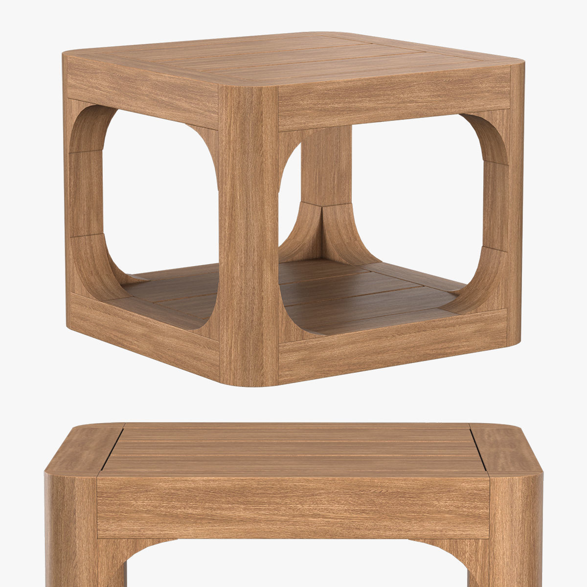 CASSALE SQUARE SIDE TABLE 3D model_8