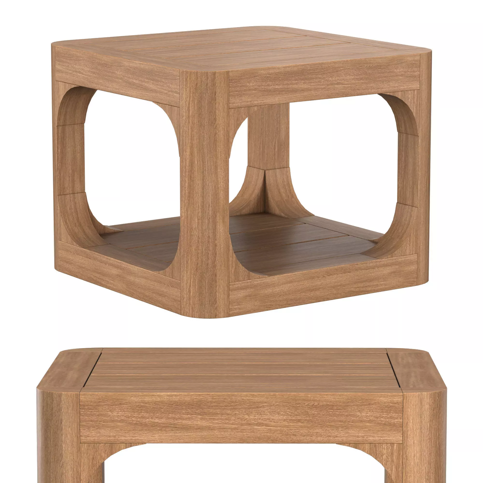 CASSALE SQUARE SIDE TABLE 3D model_0