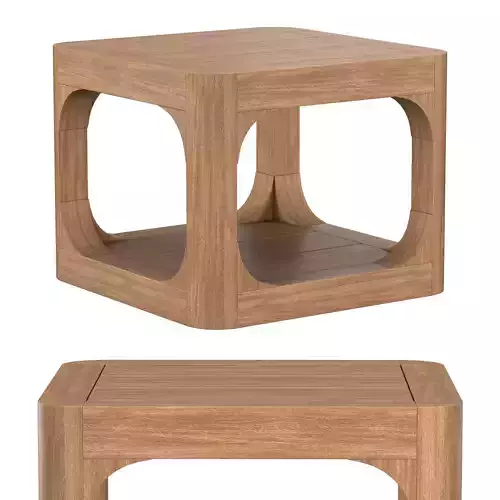 CASSALE SQUARE SIDE TABLE 3D model