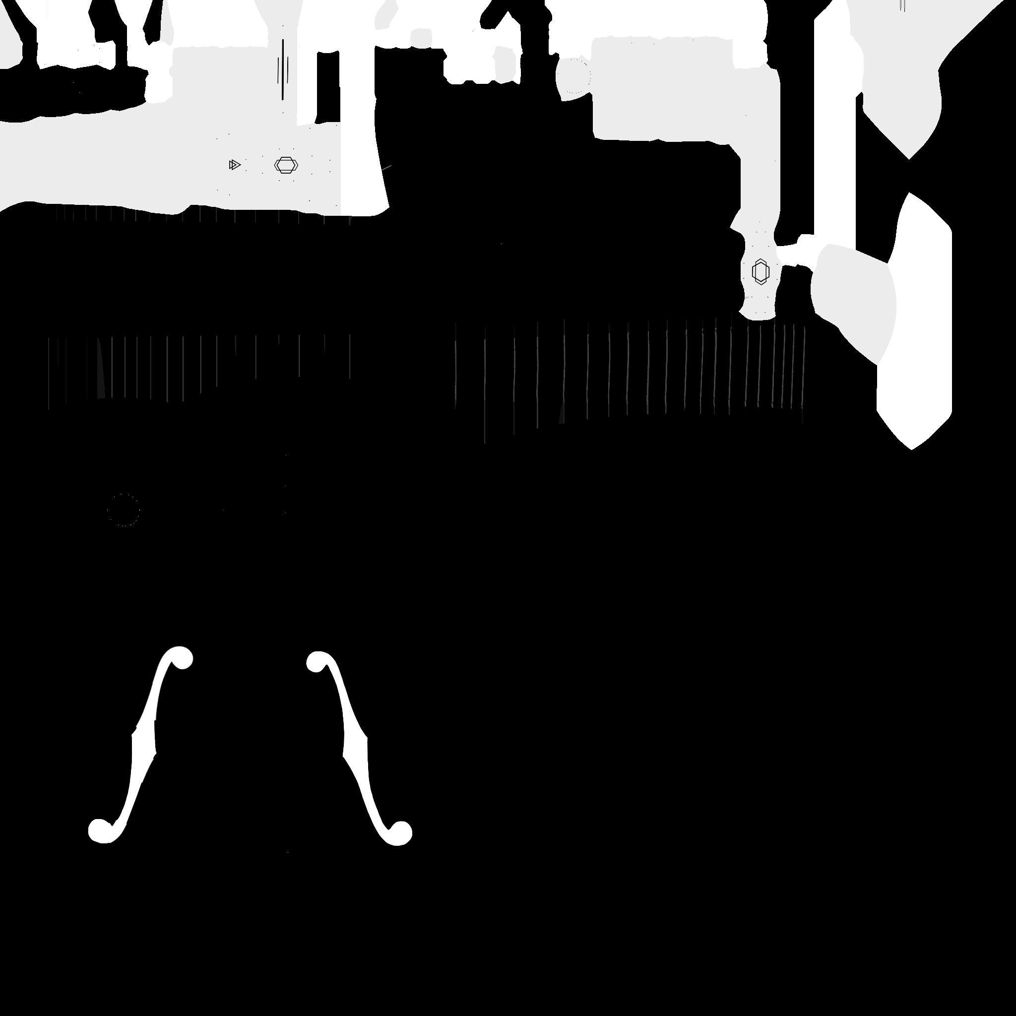 Electric Guitar J09 Light Wood - Music Instrument Design Low-poly 3D model_22