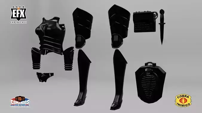 Baroness GIJOE FanArt 3D print model