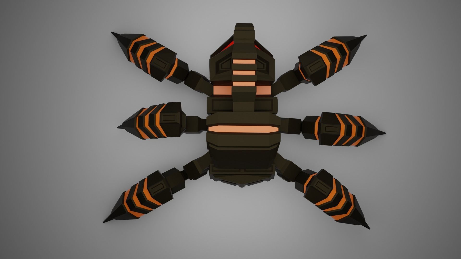Spiderbot - The Horus Prototype 3D print model_14