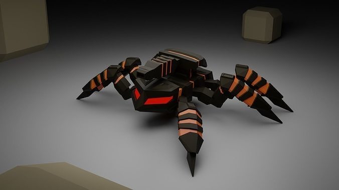 Spiderbot - The Horus Prototype 3D print model