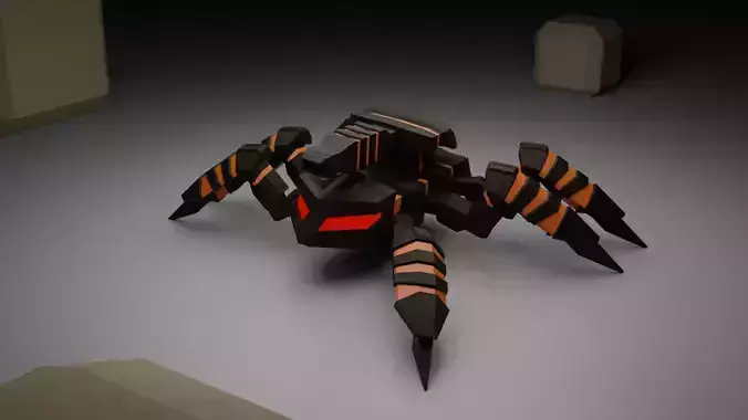 Spiderbot - The Horus Prototype 3D print model