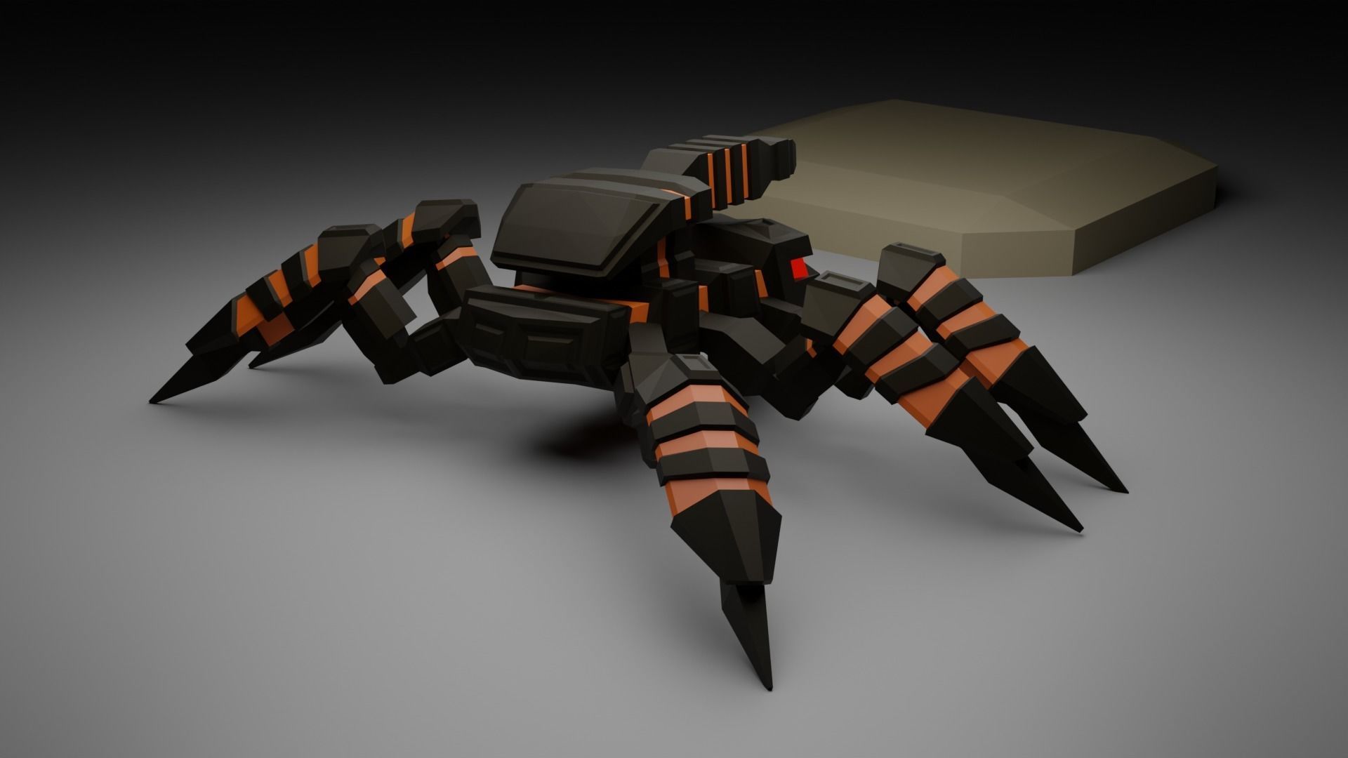 Spiderbot - The Horus Prototype 3D print model_1