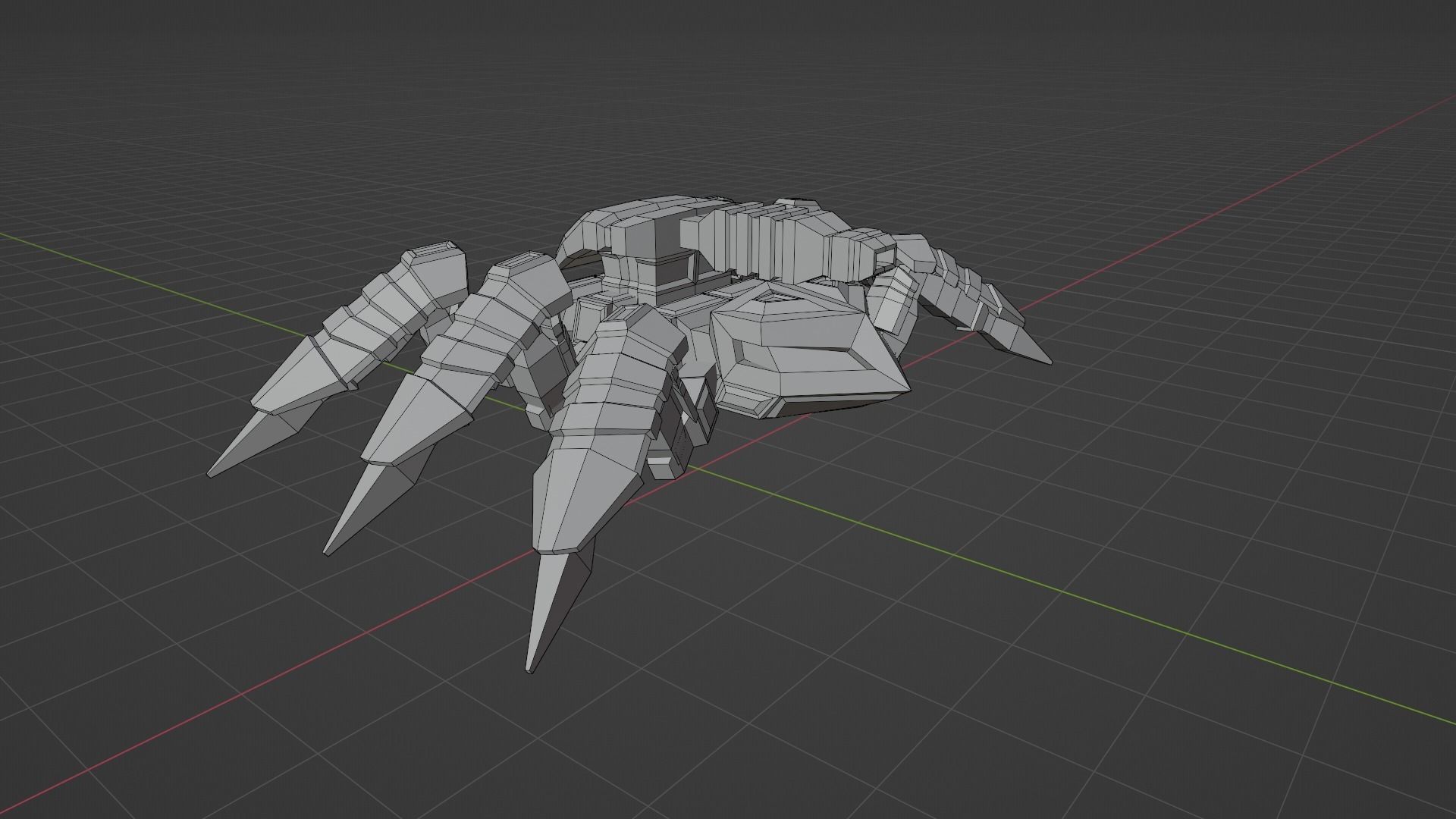 Spiderbot - The Horus Prototype 3D print model_23